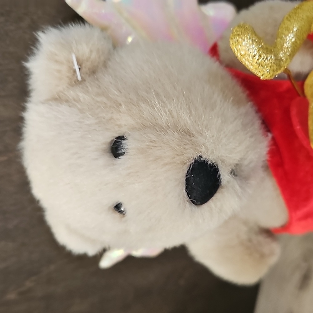 Vintage Starbucks Bearista Bears; Valentibes Cupid And Bee Plush Bears Lot Of 2 - Picture 10 of 12